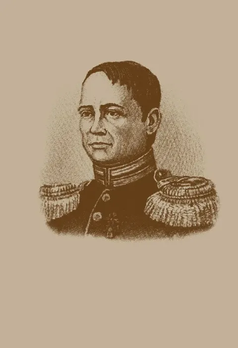 Framed Print : Pyotr Grigoryevich Sobolevsky (1782-1841). Creator: Anonymous Framed Print : Pyotr Grigoryevich Sobolevsky (1782-1841). Creator: Anonymous