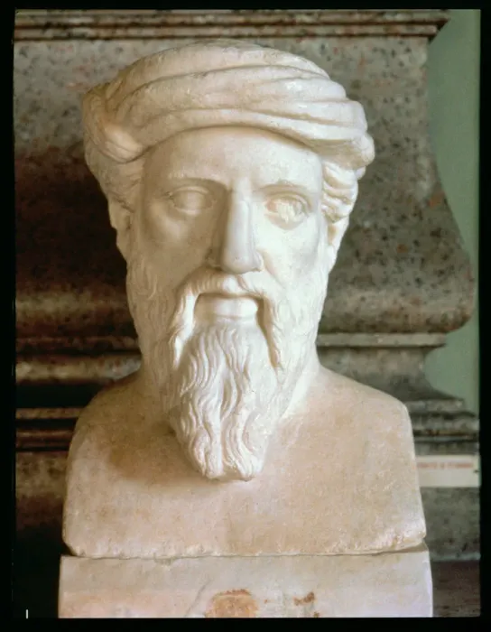 Framed Print : Pythagoras (580-500 BC), Greek philosopher and mathematician Framed Print : Pythagoras (580-500 BC), Greek philosopher and mathematician