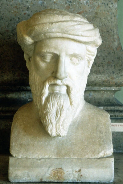 Pythagoras, Ancient Greek mathematician and philosopher, 6th century BC
