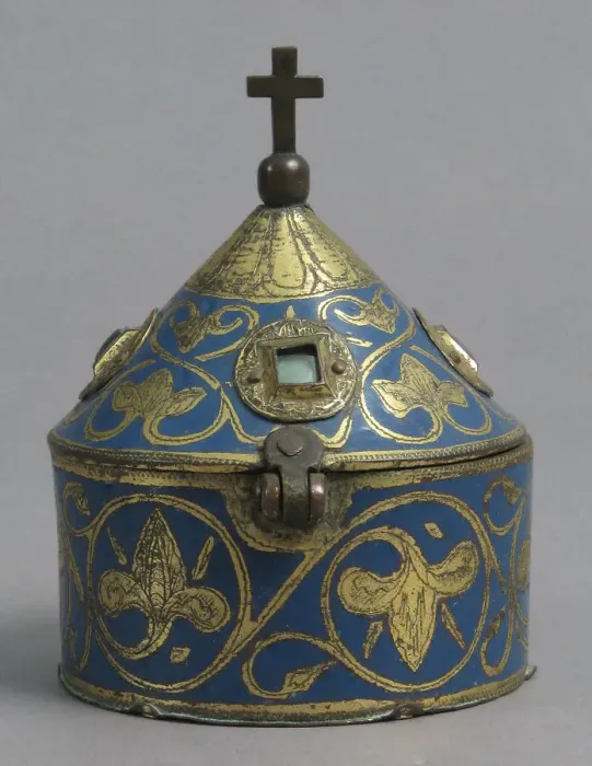 Framed Print : Pyx, French, 13th century. Creator: Unknown Framed Print : Pyx, French, 13th century. Creator: Unknown