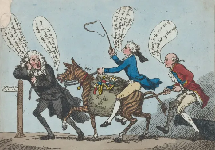 Framed Print : The Q. A. Loaded With The Spoils of India and Britain, 1788. 1788 Framed Print : The Q. A. Loaded With The Spoils of India and Britain, 1788. 1788