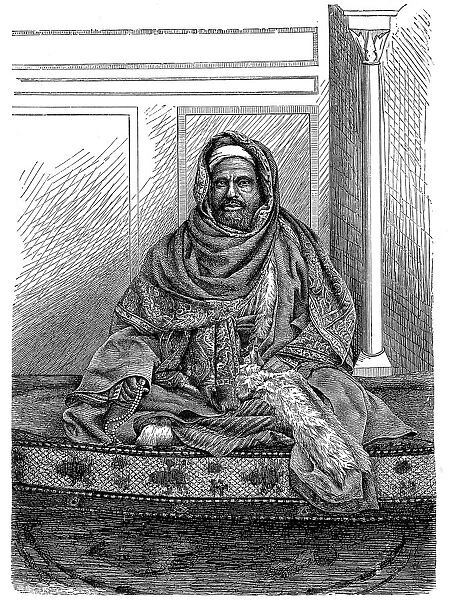 A Qadi, Islamic judge, Khartoum, Sudan, late 19th century