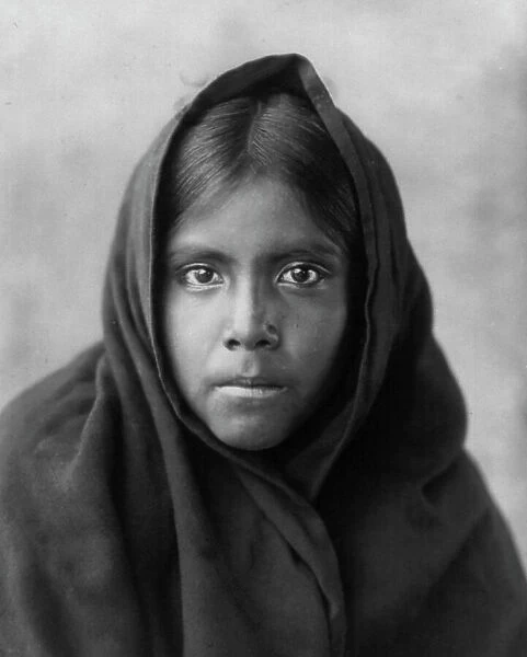 Qahatika girl, c1907. Creator: Edward Sheriff Curtis