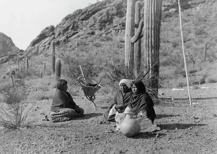 Framed Print : Qahatika women resting in Harvest Field-Qahatika, c1907. Creator: Edward Sheriff Curtis Framed Print : Qahatika women resting in Harvest Field-Qahatika, c1907. Creator: Edward Sheriff Curtis