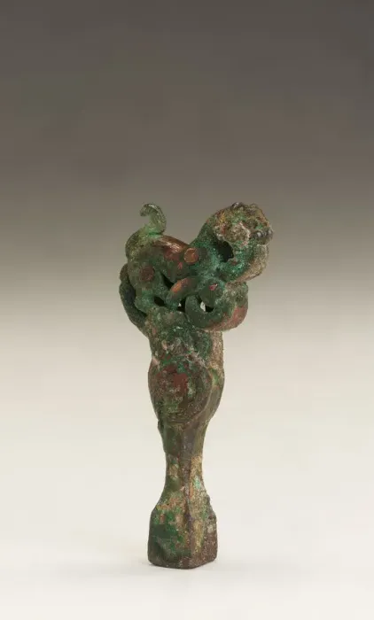 Framed Print : Qin tuning key (qin zhenyao) with tiger and snake, Eastern Zhou dynasty, 5th century BCE Framed Print : Qin tuning key (qin zhenyao) with tiger and snake, Eastern Zhou dynasty, 5th century BCE