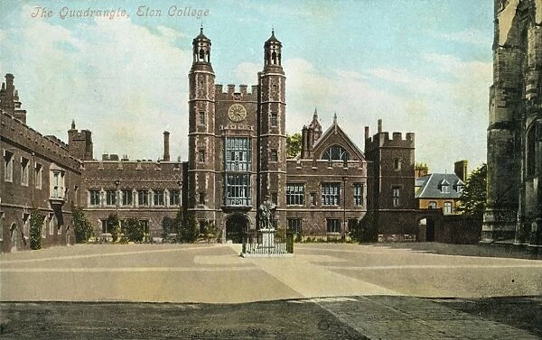 The Quadrangle, Eton College, 1905. Creator: Unknown
