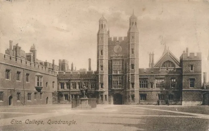 Framed Print : Quadrangle, Eton College, Berkshire, c1905 Framed Print : Quadrangle, Eton College, Berkshire, c1905