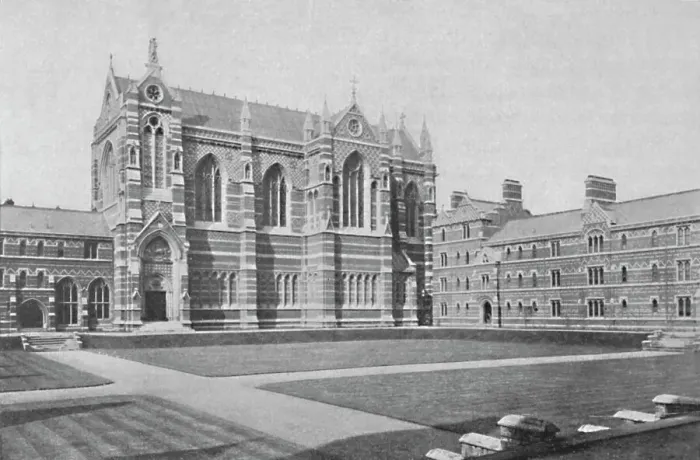 Framed Print : Quadrangle, Keble College, Oxford, 1904 Framed Print : Quadrangle, Keble College, Oxford, 1904