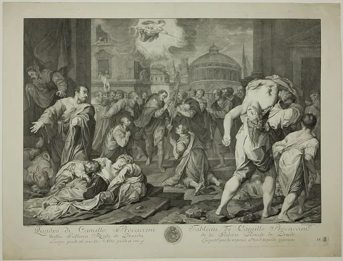 Framed Print : Quadro di Camillo Procaccini, n.d. Creator: Giuseppe Camerata Framed Print : Quadro di Camillo Procaccini, n.d. Creator: Giuseppe Camerata