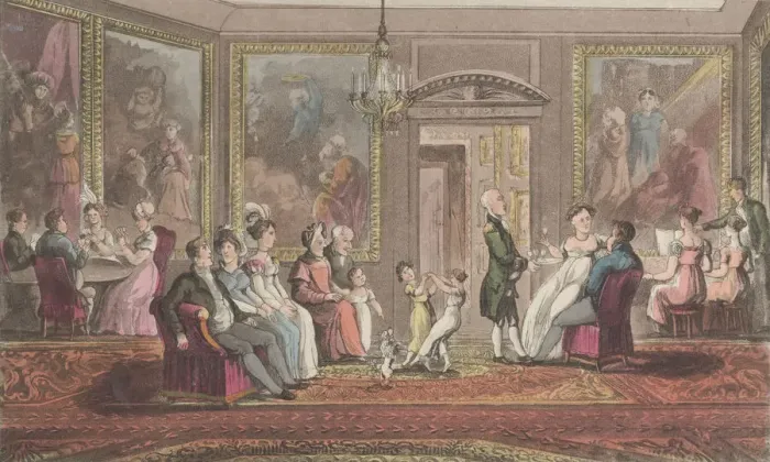 Framed Print : Quae Genus Gives a Grand Party, from The History of Johnny Quae Genus, The Li Framed Print : Quae Genus Gives a Grand Party, from The History of Johnny Quae Genus, The Li