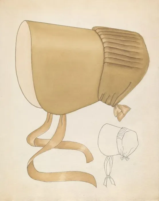 Framed Print : Quaker Bonnet, c. 1937. Creator: Hedwig Emanuel Framed Print : Quaker Bonnet, c. 1937. Creator: Hedwig Emanuel