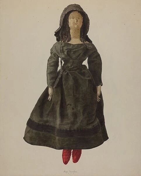 Quaker Doll, 1938. Creator: Max Fernekes
