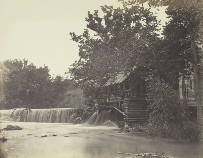 Framed Print : Quarles Mill, North Anna, Virginia, May 1864. Creator: Alexander Gardner Framed Print : Quarles Mill, North Anna, Virginia, May 1864. Creator: Alexander Gardner