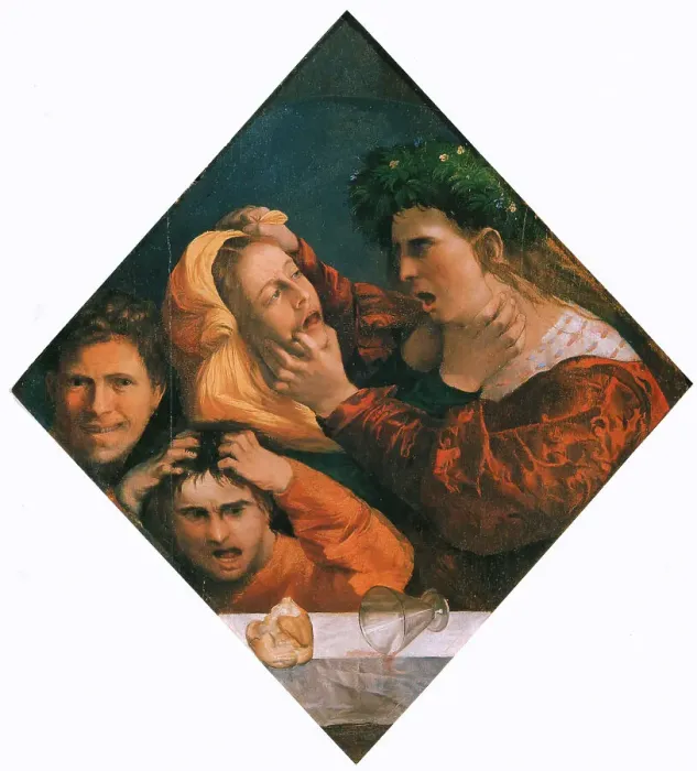 Framed Print : The quarrel Framed Print : The quarrel