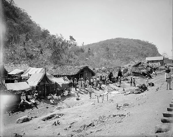 The quarry village of El Abra, between 1880 and 1897. Creator: William H. Jackson