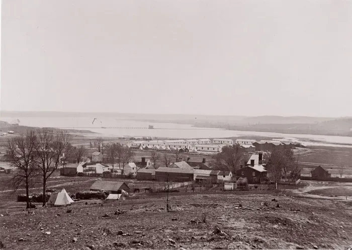 Framed Print : Quartermaster and Ambulance Camp, Brandy Station, Virginia, 1861-65 Framed Print : Quartermaster and Ambulance Camp, Brandy Station, Virginia, 1861-65