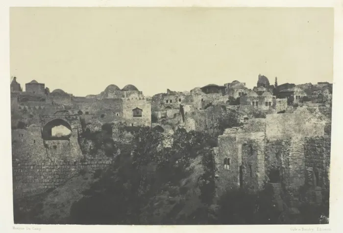 Framed Print : Quartier Occidental, Jerusalem;Palestine, 1849 / 51, printed 1852 Framed Print : Quartier Occidental, Jerusalem;Palestine, 1849 / 51, printed 1852
