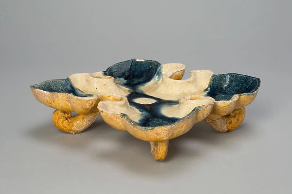 Quatrefoil Footed Dish, Tang dynasty (618-907), first half of 8th century