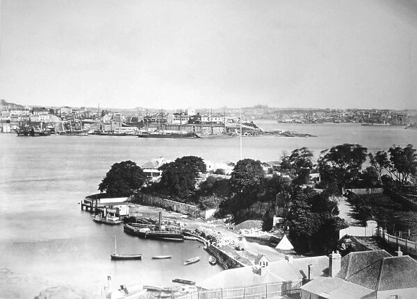 The quay, Sydney, New South Wales, Australia, 1870-1880