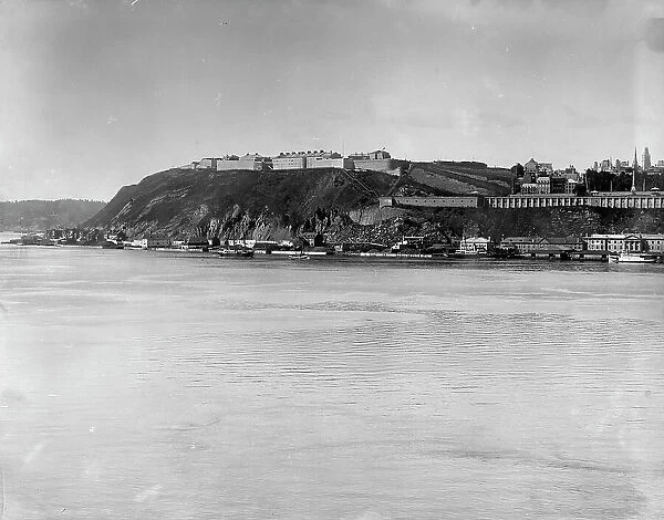 Quebec from Levis, between 1910 and 1920. Creator: Unknown
