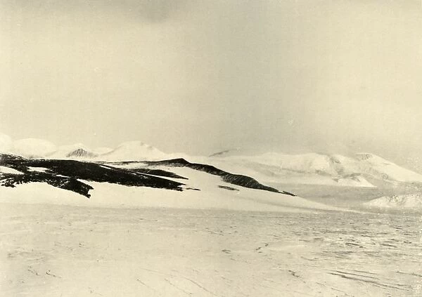 Part of Queen Alexandra Range 1500 Feet Up The Glacier, c1908, (1909)