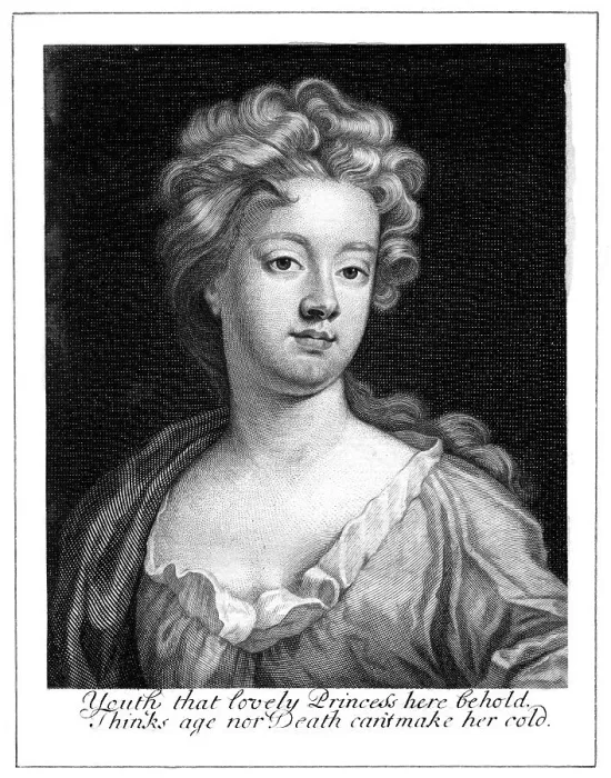Framed Print : Queen Anne (1665-1714) Framed Print : Queen Anne (1665-1714)