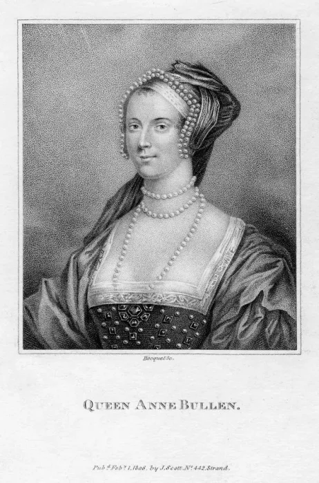 Framed Print : Queen Anne Bullen, 1806. Artist: Bocquet Framed Print : Queen Anne Bullen, 1806. Artist: Bocquet