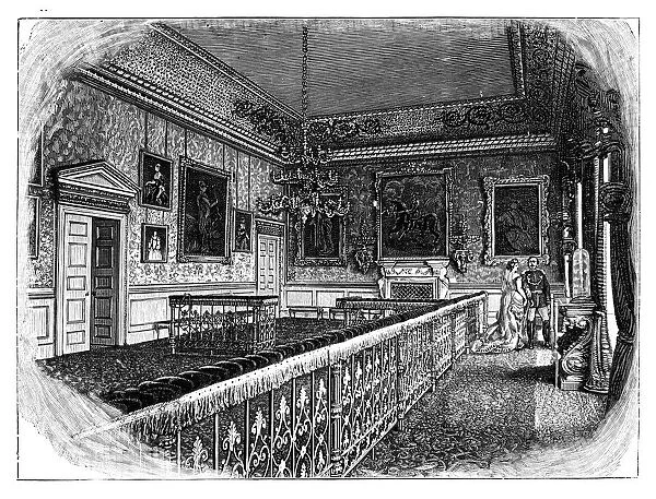 Queen Annes room, St Jamess Palace, London