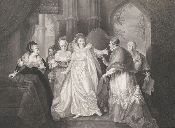 Queen Catherine, Cardinal Wolsey and Cardinal Campeius (Sha