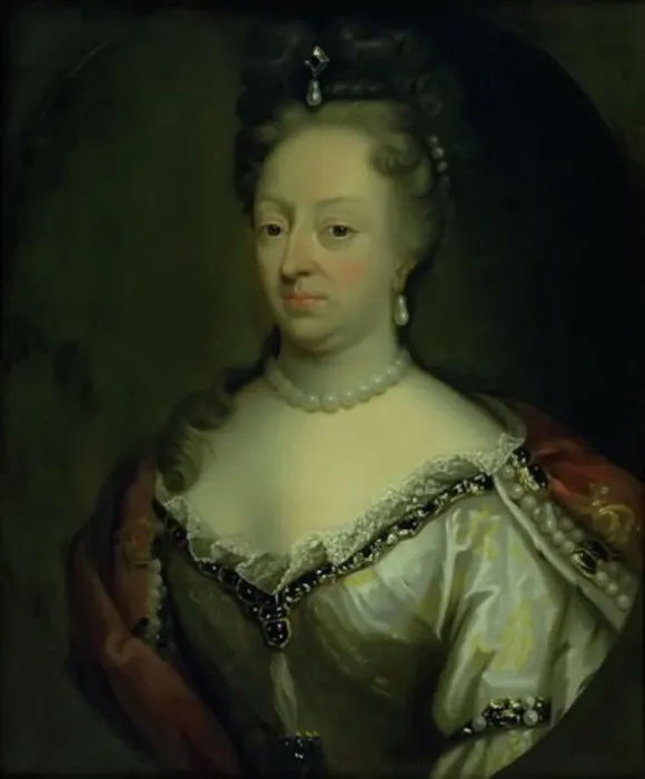 Framed Print : Queen Charlotte Amalie, 1700-1800. Creator: Unknown Framed Print : Queen Charlotte Amalie, 1700-1800. Creator: Unknown