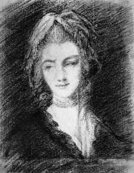 Framed Print : Queen Charlotte, c1780s, (1929). Artist: Thomas Gainsborough Framed Print : Queen Charlotte, c1780s, (1929). Artist: Thomas Gainsborough