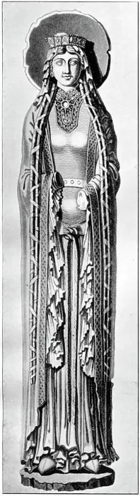 Framed Print : Queen Clotilda, 6th century, (1910) Framed Print : Queen Clotilda, 6th century, (1910)