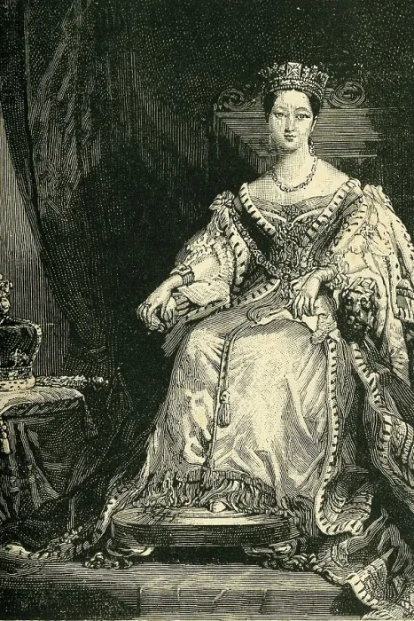 Framed Print : The Queen on Her Coronation Day, 28 June 1838, (c1897). Creator: Unknown Framed Print : The Queen on Her Coronation Day, 28 June 1838, (c1897). Creator: Unknown