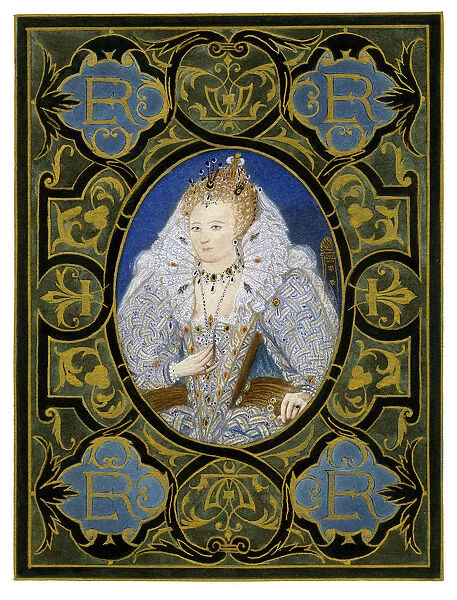 Queen Elizabeth I, 16th century, (1896). Artist: Nicholas Hilliard