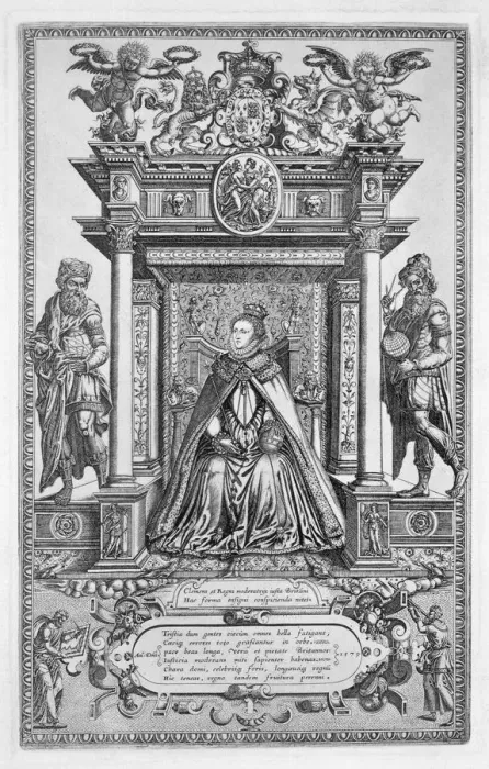 Framed Print : Queen Elizabeth I of England as Patron of Geography and Astronomy, 1579 Framed Print : Queen Elizabeth I of England as Patron of Geography and Astronomy, 1579