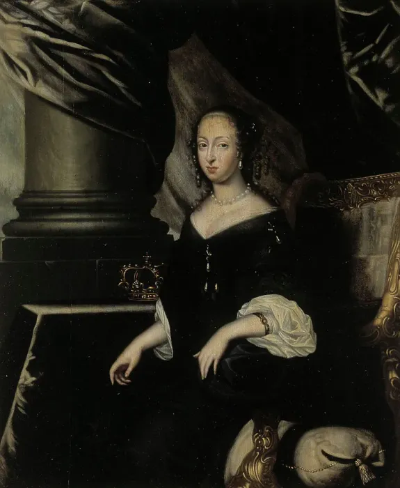 Framed Print : Queen Hedvig Eleonora, 1650-1680. Creator: Toussaint Gelton Framed Print : Queen Hedvig Eleonora, 1650-1680. Creator: Toussaint Gelton