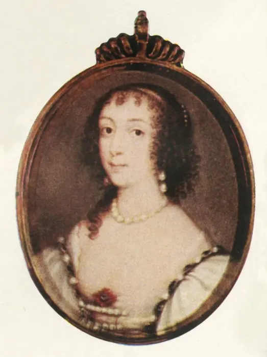 Framed Print : Queen Henrietta Maria, c1640-1643, (1947). Creator: Unknown Framed Print : Queen Henrietta Maria, c1640-1643, (1947). Creator: Unknown