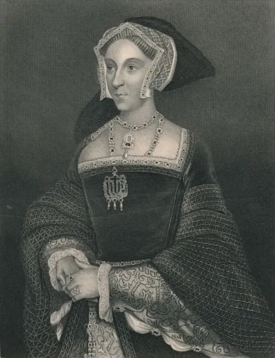 Framed Print : Queen Jane Seymour, 1536, (early-mid 19th century). Creator: H Robinson Framed Print : Queen Jane Seymour, 1536, (early-mid 19th century). Creator: H Robinson