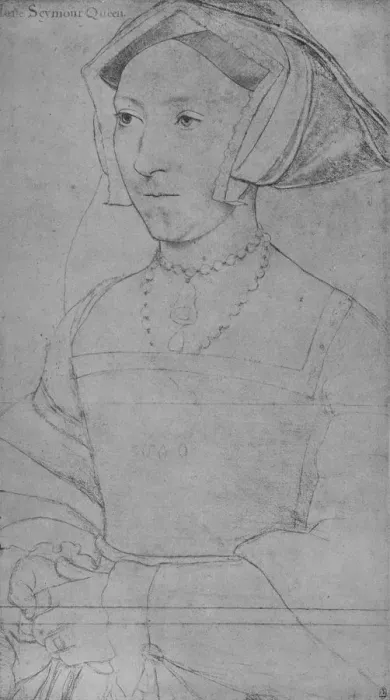 Framed Print : Queen Jane Seymour, c1536-1537 (1945). Artist: Hans Holbein the Younger Framed Print : Queen Jane Seymour, c1536-1537 (1945). Artist: Hans Holbein the Younger
