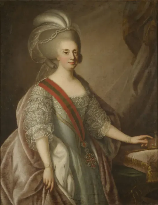 Framed Print : Queen Maria I of Portugal (1734-1816), 1783 Framed Print : Queen Maria I of Portugal (1734-1816), 1783