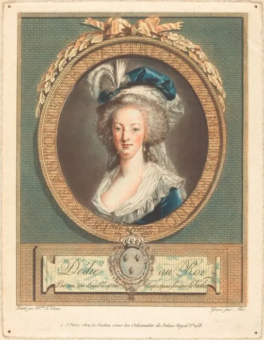Framed Print : Queen Marie-Antoinette, c. 1789. Creator: Pierre Michel Alix Framed Print : Queen Marie-Antoinette, c. 1789. Creator: Pierre Michel Alix