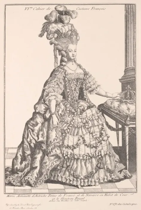 Framed Print : Queen Marie Antoinette of France (1755-1793) in court dress, ca 1778 Framed Print : Queen Marie Antoinette of France (1755-1793) in court dress, ca 1778