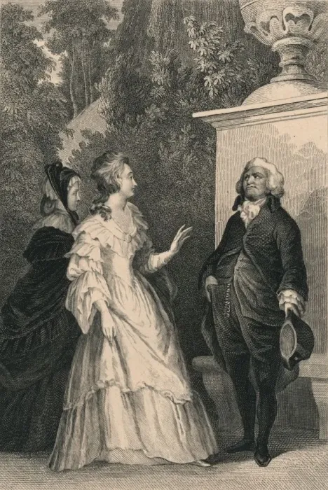 Framed Print : Queen Marie Antoinette and Mirabeau, c1832. Artist: Charles W Sharpe Framed Print : Queen Marie Antoinette and Mirabeau, c1832. Artist: Charles W Sharpe