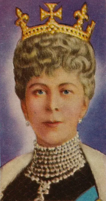 Framed Print : Queen Mary, consort of King George V, at her first State Opening of Parliament, 1911 (1935) Framed Print : Queen Mary, consort of King George V, at her first State Opening of Parliament, 1911 (1935)