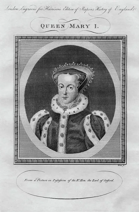 Framed Print : Queen Mary I, 1780s Framed Print : Queen Mary I, 1780s