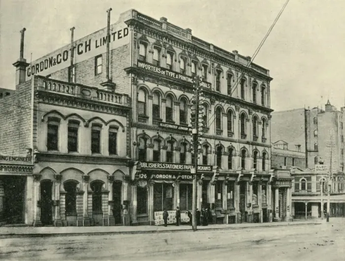 Framed Print : Queen Street, Melbourne, 1901. Creator: Unknown Framed Print : Queen Street, Melbourne, 1901. Creator: Unknown