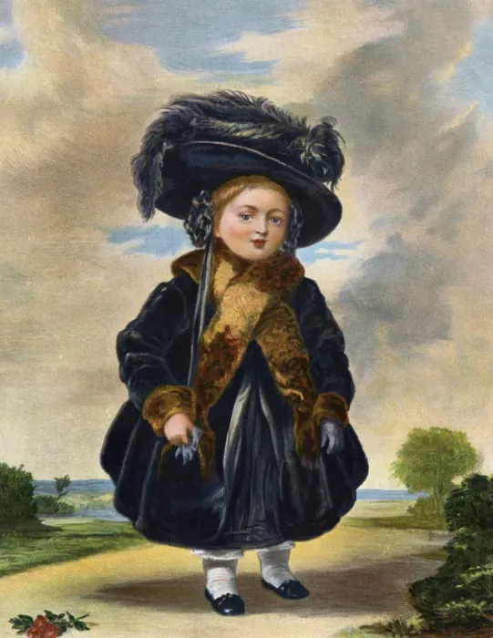 Framed Print : Queen Victoria (1819-1901) aged four years old, 19th century. Artist: Eyre & Spottiswoode Framed Print : Queen Victoria (1819-1901) aged four years old, 19th century. Artist: Eyre & Spottiswoode