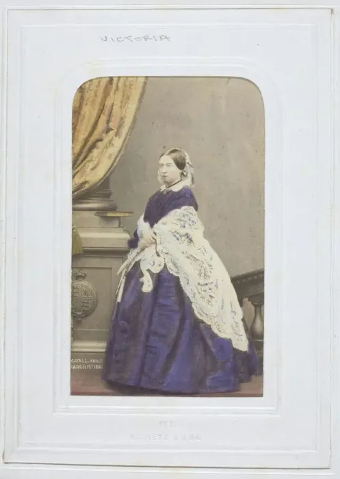 Framed Print : Queen Victoria, 1861. Creator: John Jabez Edwin Mayall Framed Print : Queen Victoria, 1861. Creator: John Jabez Edwin Mayall