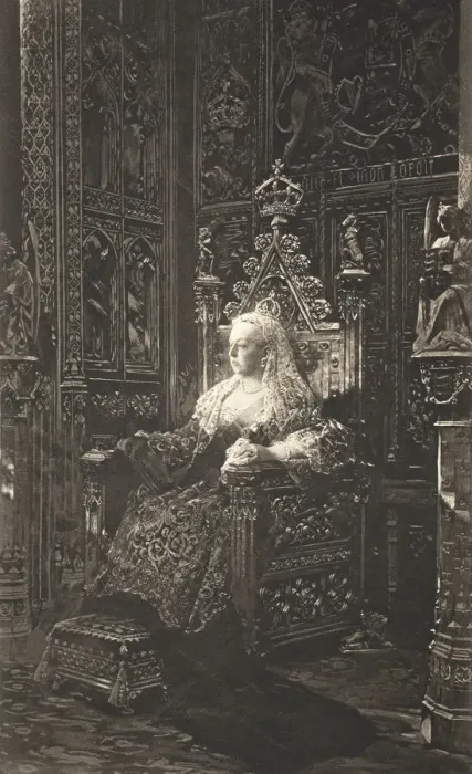 Framed Print : Queen Victoria, 1901. Artist: Benjamin Constant Framed Print : Queen Victoria, 1901. Artist: Benjamin Constant