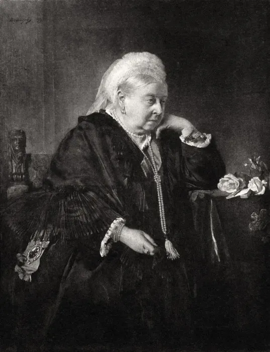 Framed Print : Queen Victoria at the Age of Seventy-eight, late 19th century. Artist: Cockerell Framed Print : Queen Victoria at the Age of Seventy-eight, late 19th century. Artist: Cockerell